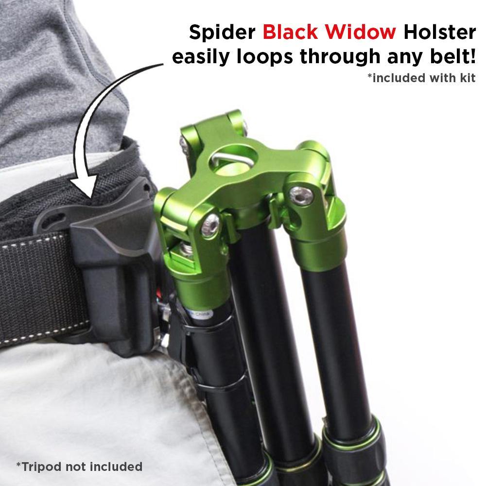 861: BlackWidow Tripod Carrier Kit - Holster + Tripod Leg Adapter v2