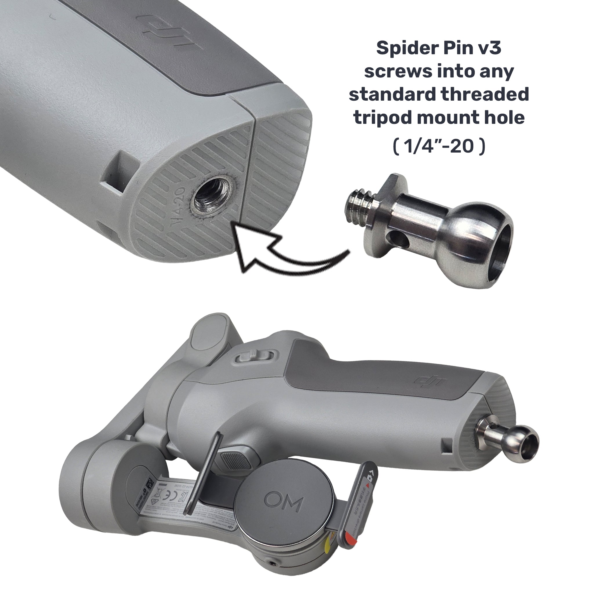 1615: Spider-X Holster + SpiderPro QD Pin v3