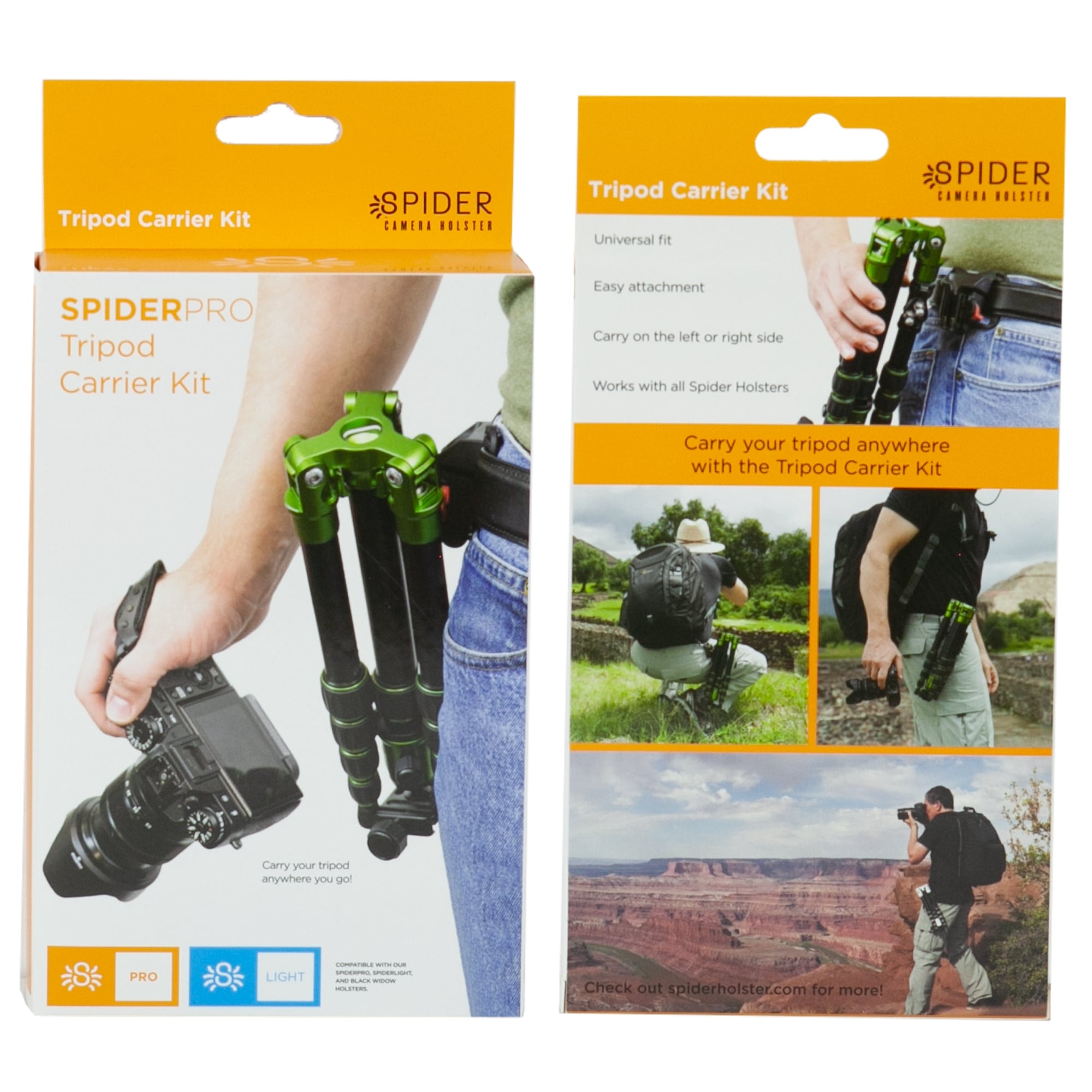 861: BlackWidow Tripod Carrier Kit - Holster + Tripod Leg Adapter v2