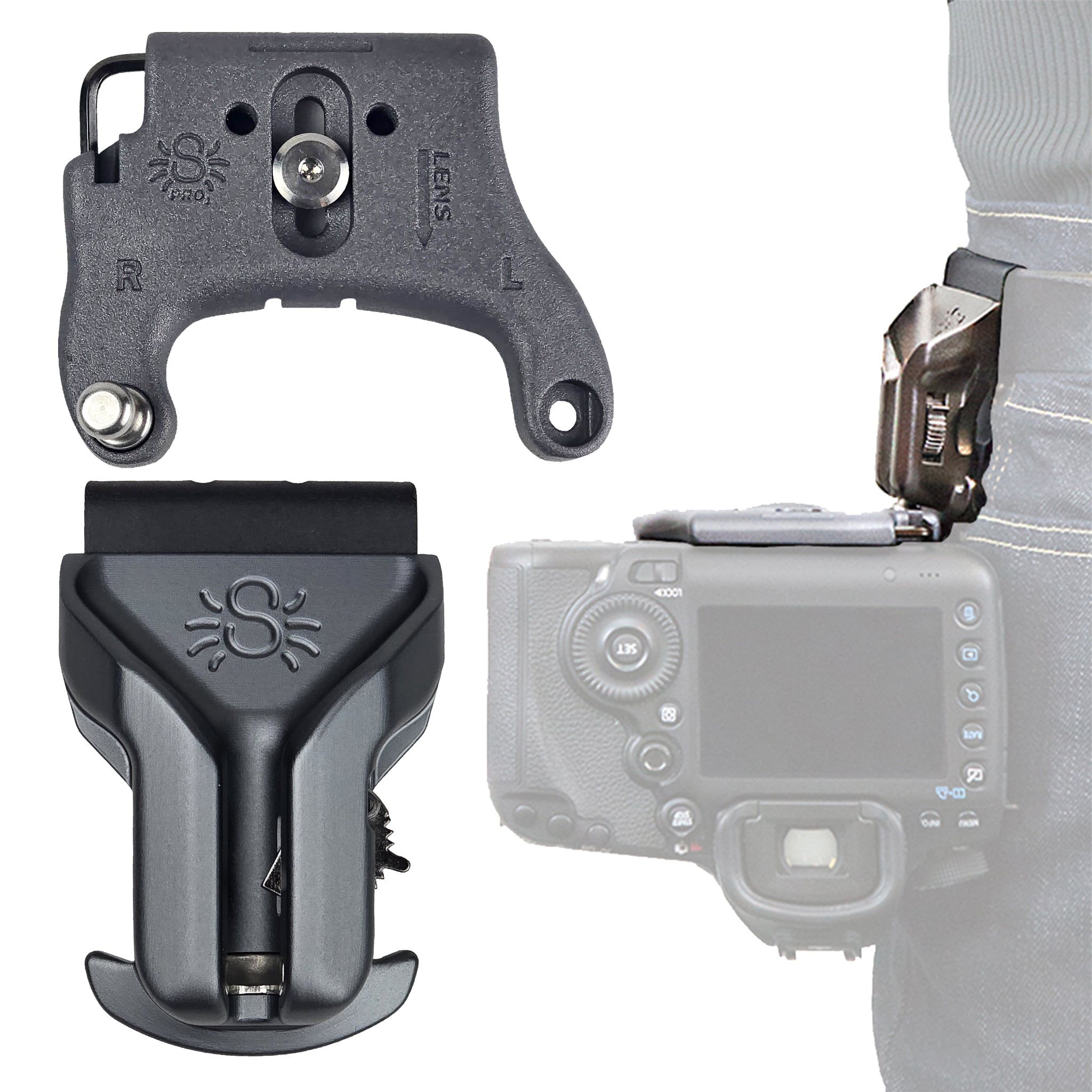 211: SpiderPro Holster + DSLR Camera Plate v2