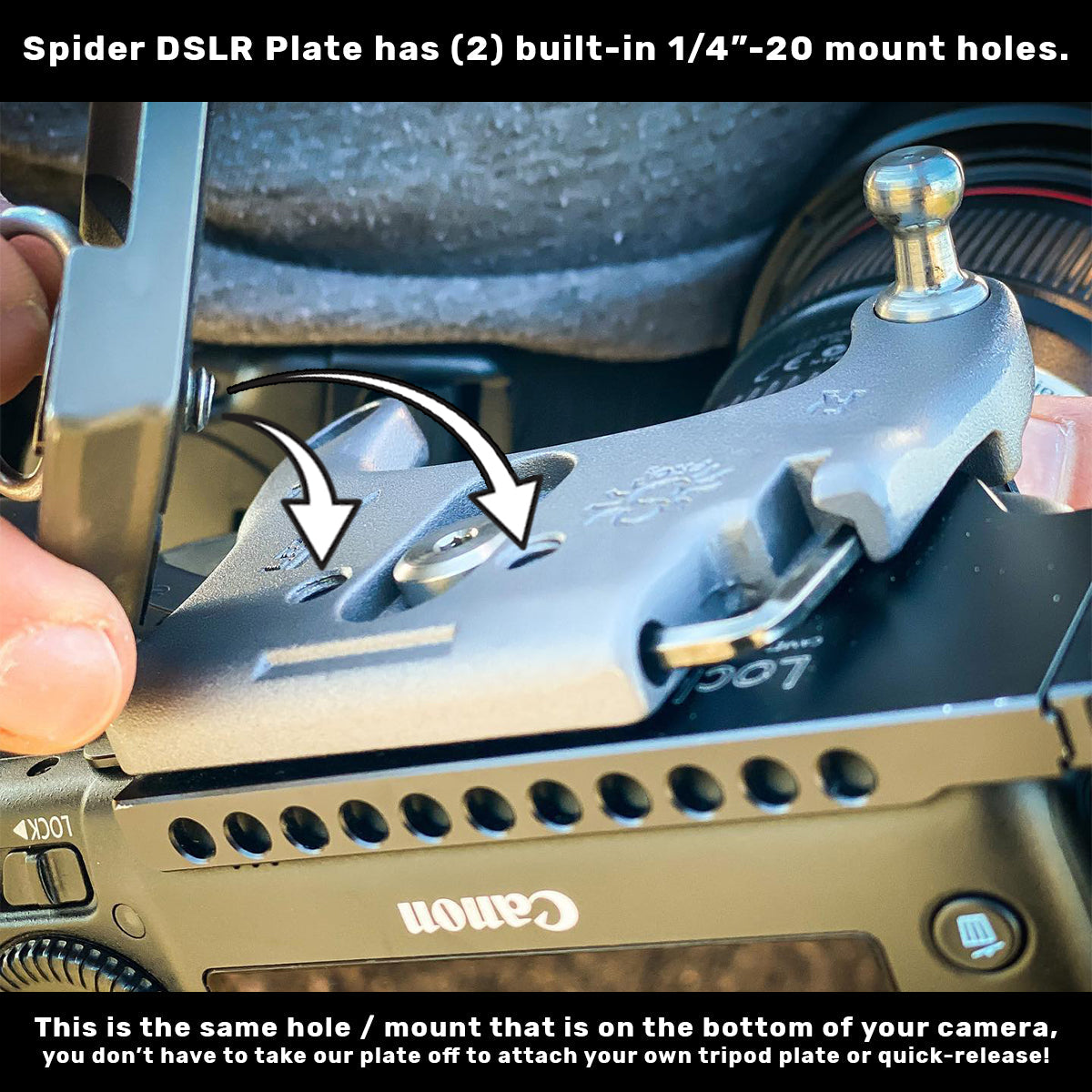 301: SpiderPro DSLR Camera Plate v2
