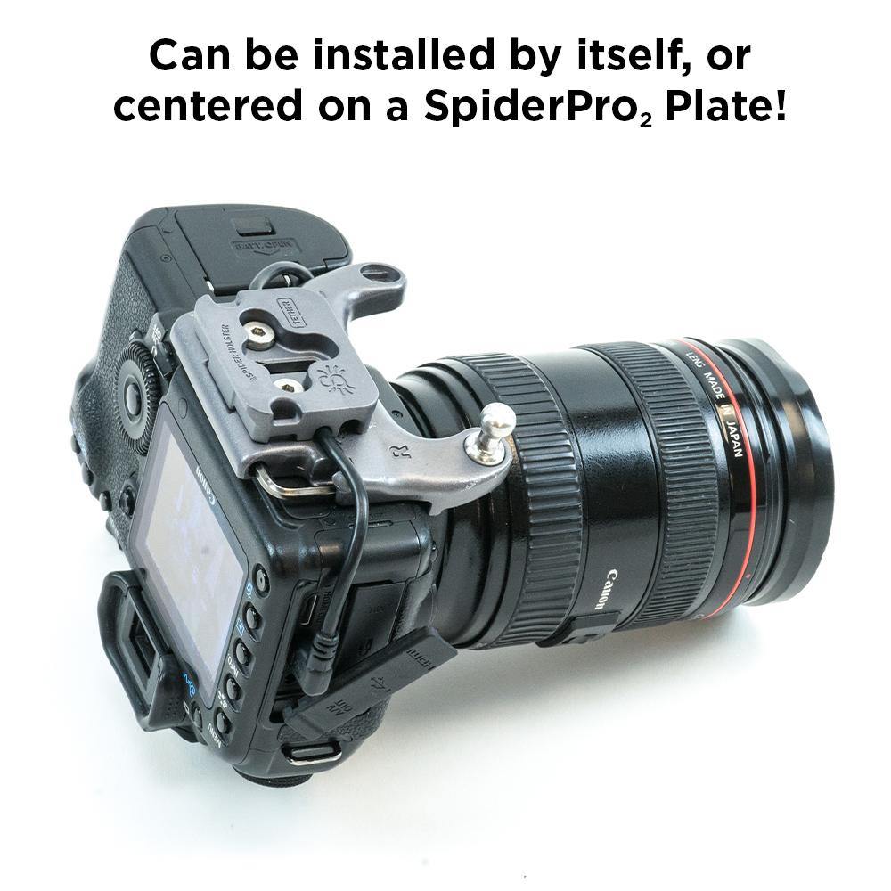 312: SpiderPro Tripod Plate - Tether Cable Adapter Plate