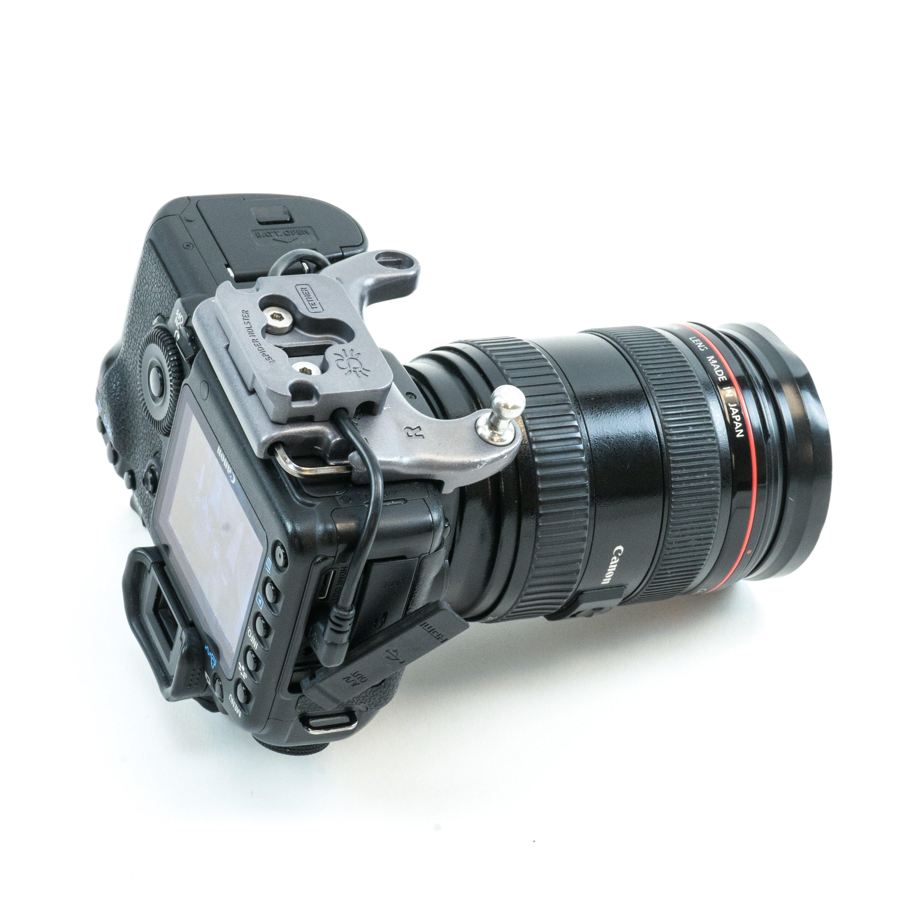 312: SpiderPro Tripod Plate - Tether Cable Adapter Plate