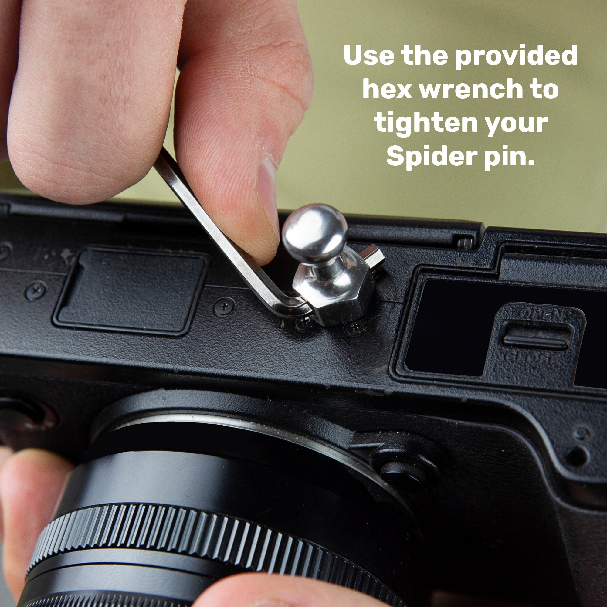 840: SpiderPro Screw-In Pin v2 (1/4"-20 Mount)