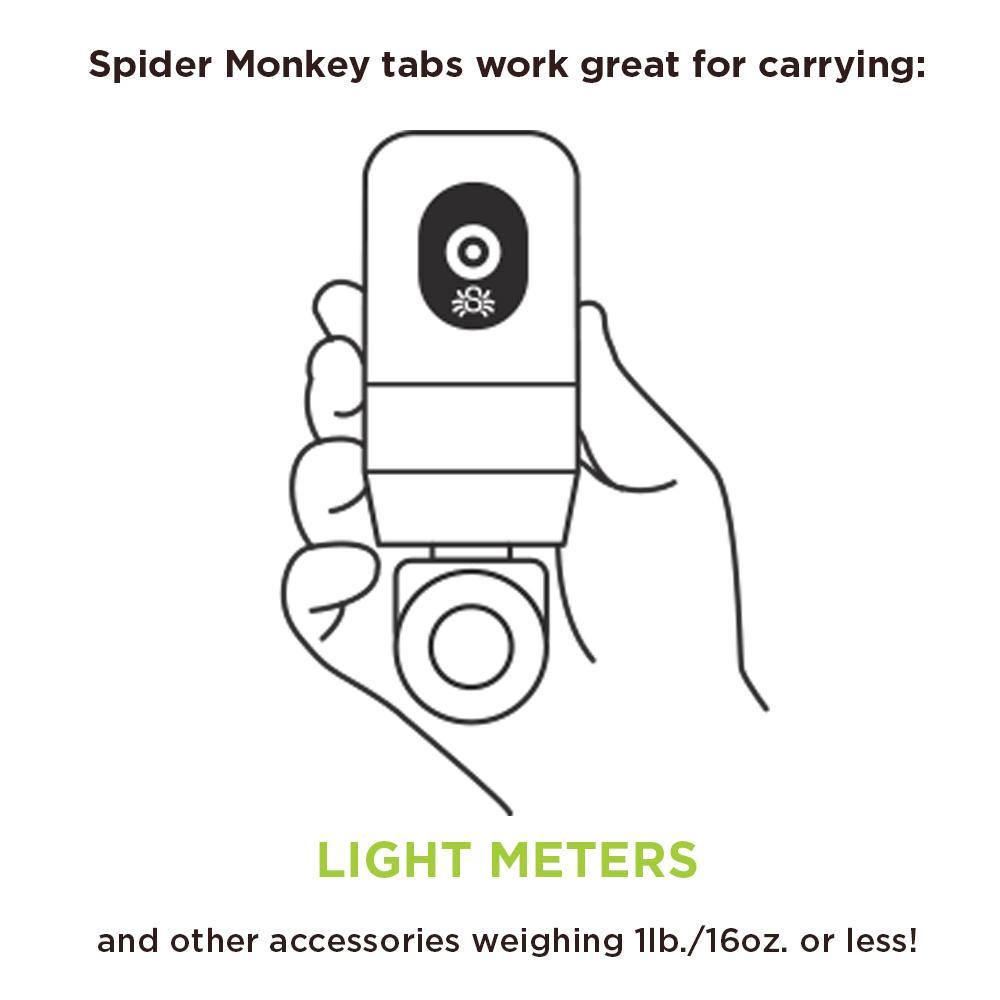 901: SpiderMonkey Adhesive Accessory Tabs (Pack of 3)