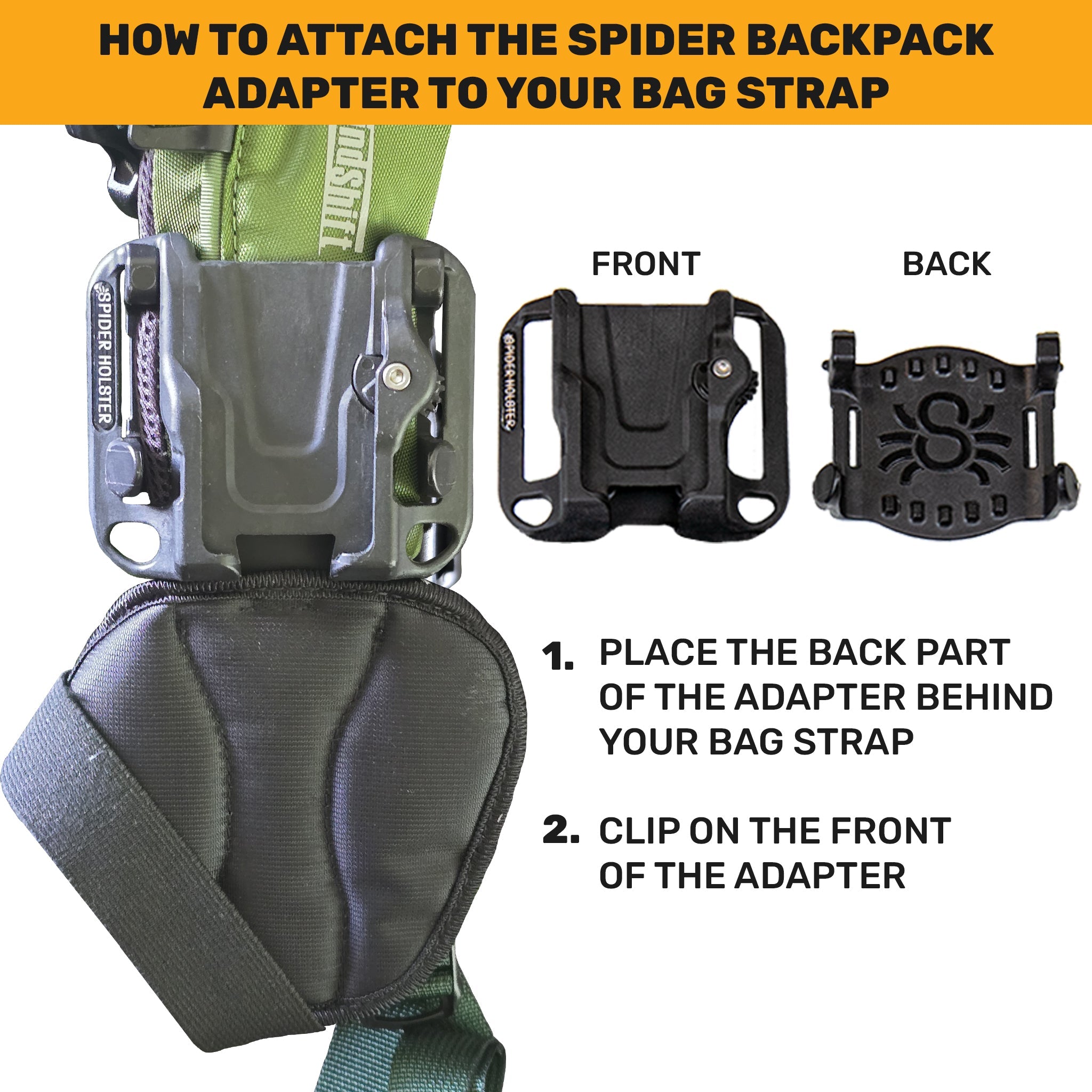 193: Spider X Rucksackadapter v2