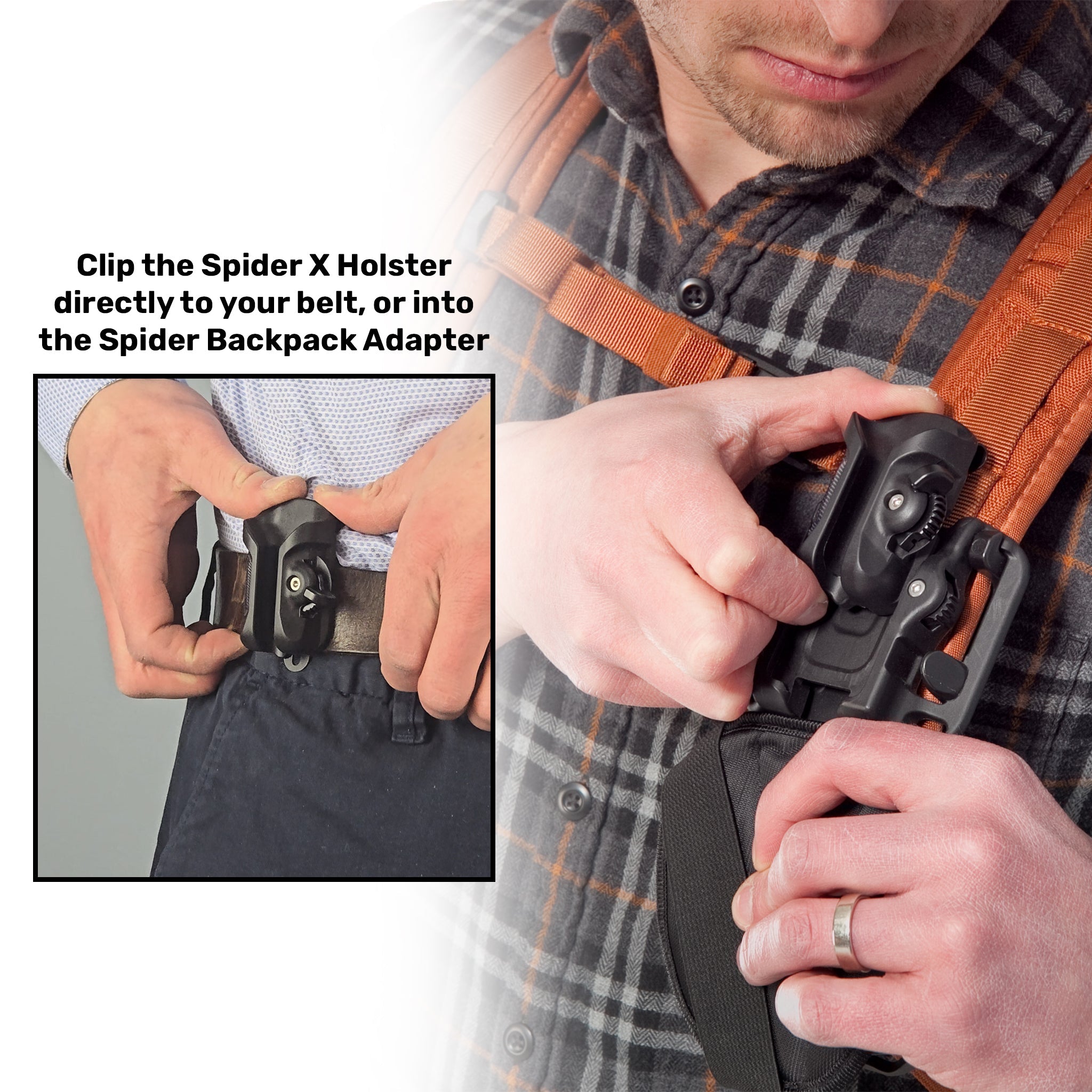 1600: Spider X Accessory Holster v3 (holster only)